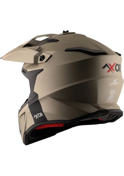 Xcross XC02 Dual Vizor Nikel Red