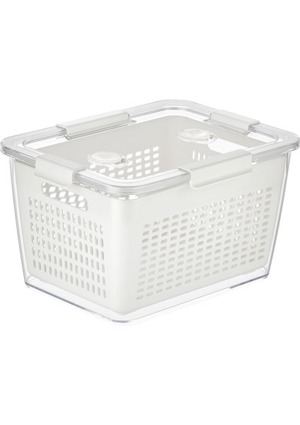 4 Lt. Beyaz Saklama Kabı, dayanıklı ve pratik kullanım için ideal plastik malzeme indirimleri