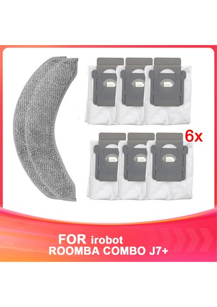 Irobot Süpürge Aksesuarları Roomba Combo J7+ Süpürge Seti Yedek Sarf Malzemeleri. (Yurt Dışından)