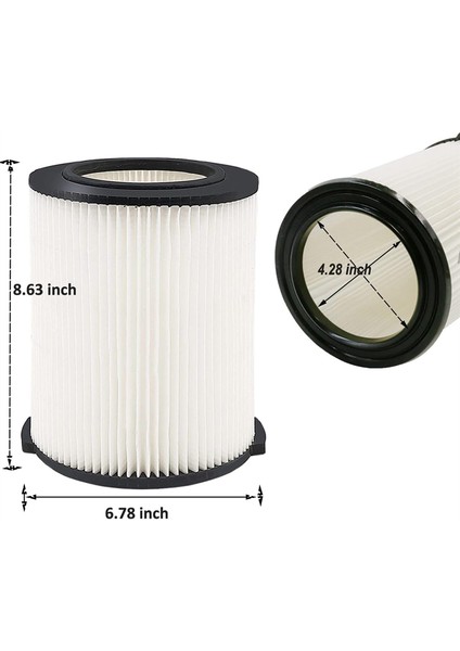 Ridgid Vacs 5-20 Galon Için 2 Paket Islak/kuru Vakum Filtresi VF4000, Husky 6-9 Galon Vakum Için VF4000 Filtre Yedeği (Yurt Dışından) fiyatları