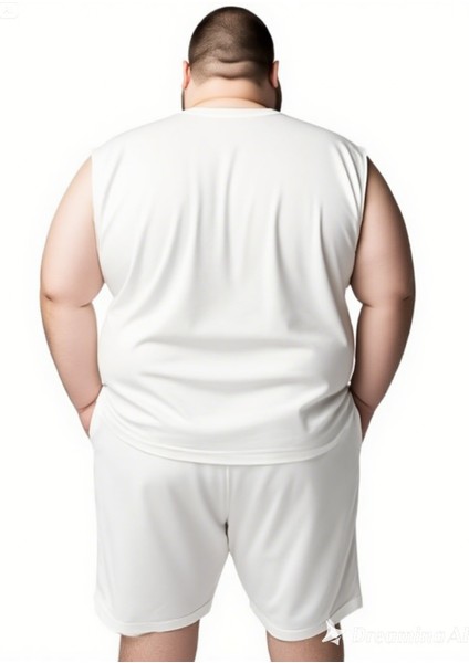 Erkek Büyük Beden Oversize Sıfır Kollu T-Shirt 3xl 4xl 5xl 6xl 7xl 8xl 9xl modelleri