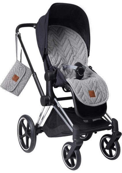 Ultra Hafif, Evrensel Uyumlulukta Bebek Arabası Minderi – Oeko-Tex® Sertifikalı Elyaf Dolgulu fırsatları