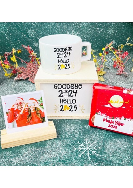 Güle Güle 2024 Merhaba 2025 Yılbaşı Tasarımlı Yeni Yıl fiyatları