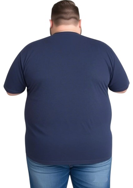 Erkek Büyük Beden Oversize Kısa Kollu T-Shirt 3xl 4xl 5xl 6xl 7xl 8xl modelleri