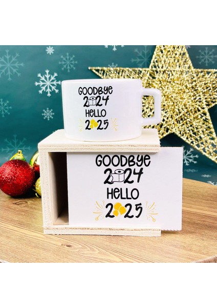 Güle Güle 2024 Merhaba 2025 Tasarımlı Yeni Yıl indirimleri