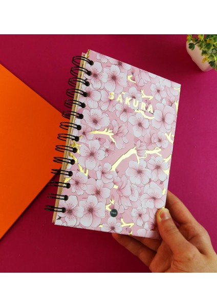 Pembe Sakura 3'lü Mini Hediye Kutusu ve Dot Defter, Doodle Book Set fırsatları