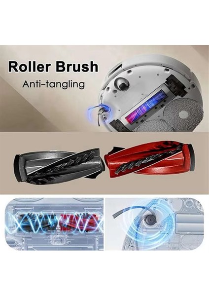 Roborock Saros 10 / G30 Robot Süpürge Için 13 Adet Yedek Kit Ana Yan Fırça Hepa Filtreler Paspas Bezleri Toz Torbası (Yurt Dışından) modelleri