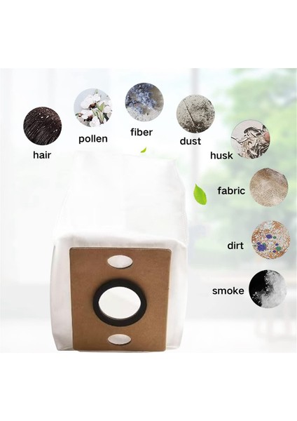 Ilıfe V9 Pro / V9 Kendiliğinden Boşalan Robot Süpürge Aksesuarı Için Toz Torbası Yedek Parçaları 10 Adet (Yurt Dışından) fiyatları