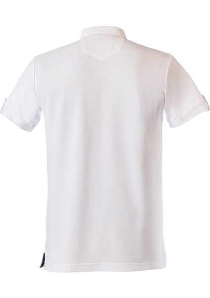 Polo Yaka Cepli Kol Apoletli Erkek T-Shirt – Yazlık Şık Model modelleri