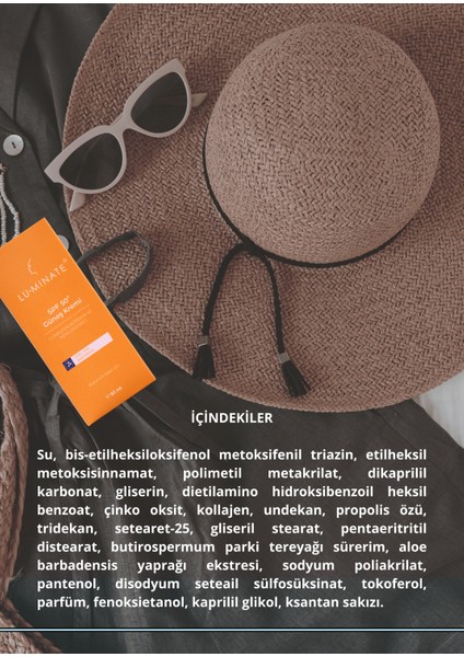 Güneş Kremi Spf 50+ Yüz ve Vücut Kremi Pantenol Suncare Yoğun Nemlenderici Yüksek Korumalı