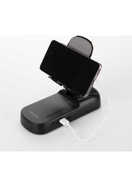 Telefon Standlı Bluetooth Hoparlör – Powerbank Özellikli