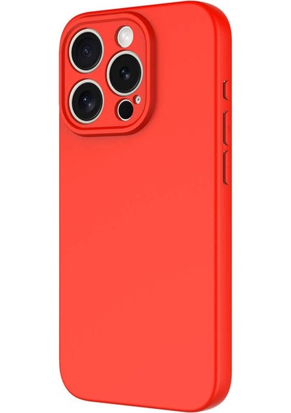 iPhone 15 Pro Max Kılıf Lansman Içi Kadife Kamera Korumalı Mara Silikon Kılıf-Koyu Mor indirimleri
