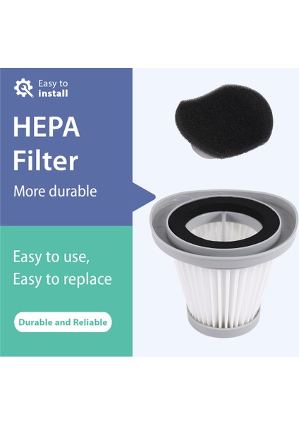 Deerma DX118C DX128C Ev Temizlik Elektrikli Süpürgesi Aksesuarları Için Yedek Elektrikli Süpürge Parçaları Hepa Filtresi (Yurt Dışından) fırsatları