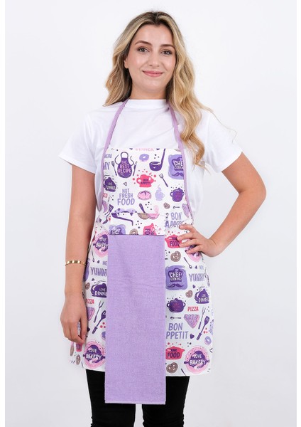 Su geçirmez mutfak önlüğü seti, eldiven ve tutacak, şık ve pratik kullanım sağlar. fiyatları