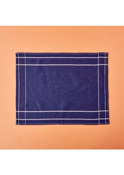 Lacivert pamuklu mikrofiber kurulama bezi seti 3'lü, 45x65 cm, şık ve kullanışlı fırsatları