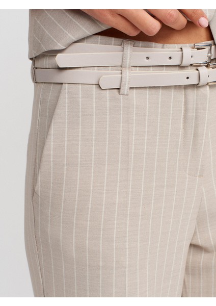 72129 Çift Kemerli Pantolon-Taş modelleri