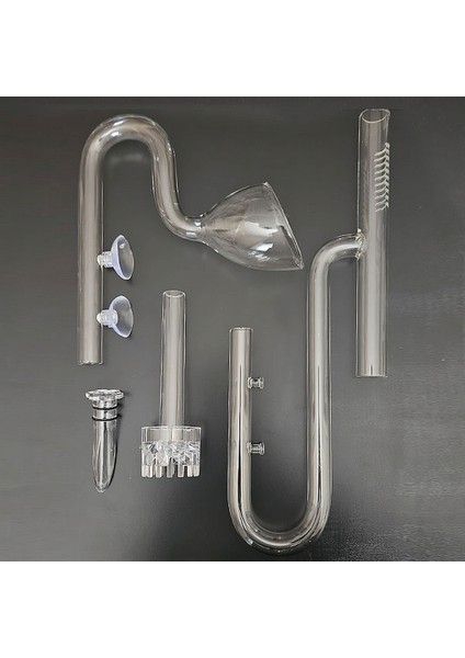 Cam Aparat Yüzey Emiş + Çan Ağız Veriş 17 mm Drstr