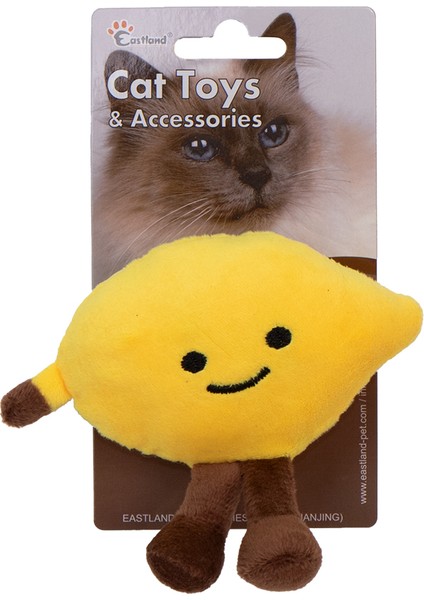 Catnipli Hışırtılı Peluş Limon 12,5cm Drstr