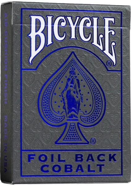 ® Foil Back Cobalt Oyun Iskambil Kartı
