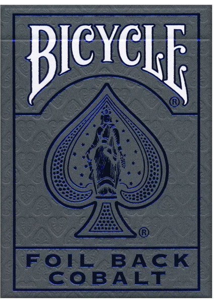 ® Foil Back Cobalt Oyun Iskambil Kartı
