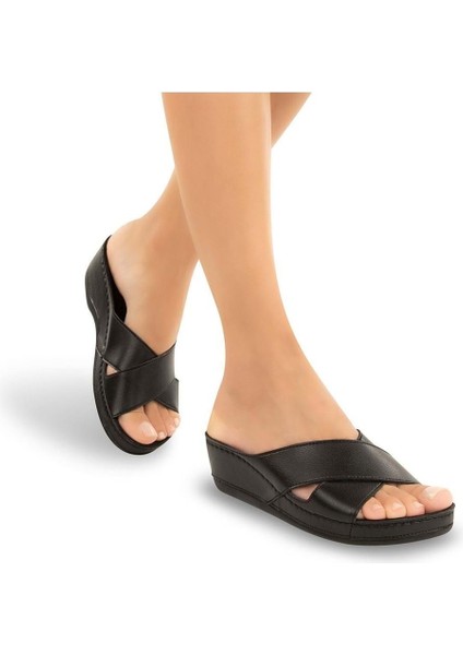 Active Anatomik Taban Dört Mevsim Kadın Terlik Siyah fiyatları