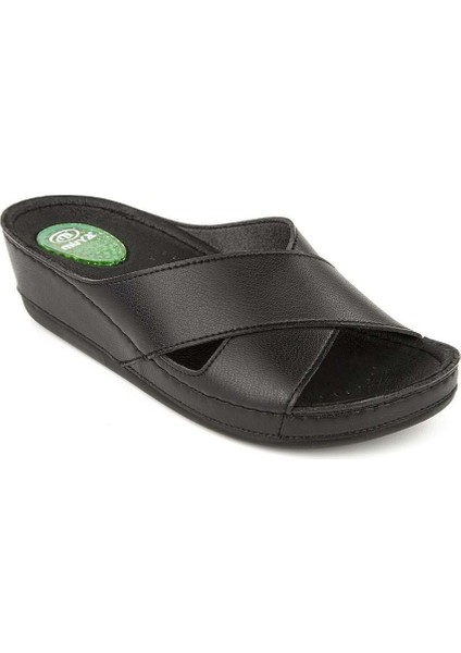 Active Anatomik Taban Dört Mevsim Kadın Terlik Siyah modelleri