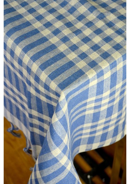 Mavi Çok Amaçlı Sofra Bezi ve Piknik Örtüsü 170x170 cm, yumuşak ve şık kumaş. fiyatları