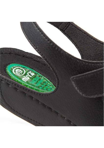 Capella Anatomik Taban Jel Destekli Kadın Sandalet Siyah indirimleri