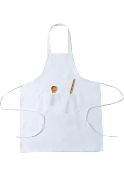 Kalın spunbond kumaş cepli su geçirmez mutfak önlüğü, şık ve kullanışlı tasarım, 50x70 cm modelleri