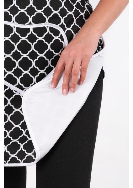 Su Geçirmez, 3'lü Mutfak Seti, Isıya Dayanıklı, Eldiven ve Tutacak Takımı, Siyah modelleri