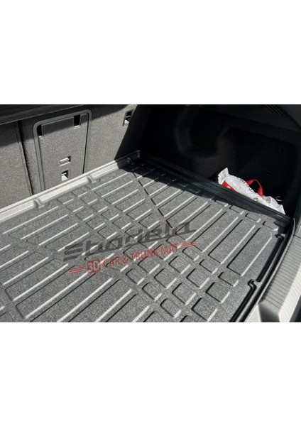 Volkswagen Id4 2024- Sonrası (Üst Kademe) Uyumlu 3D Kauçuk Bagaj Havuzu