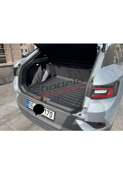 Volkswagen Id4 2024- Sonrası (Üst Kademe) Uyumlu 3D Kauçuk Bagaj Havuzu