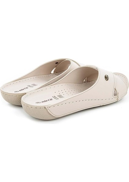 Misty Anatomik Taban Dört Mevsim Kadın Terlik Krem fırsatları