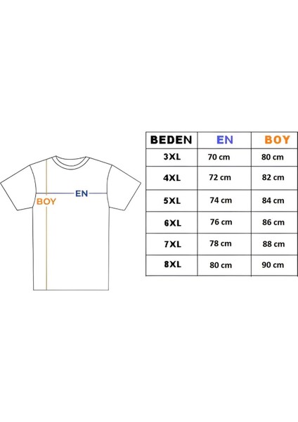 Erkek Büyük Beden Oversize Kısa Kollu T-Shirt 3xl 4xl 5xl 6xl 7xl 8xl fırsatları