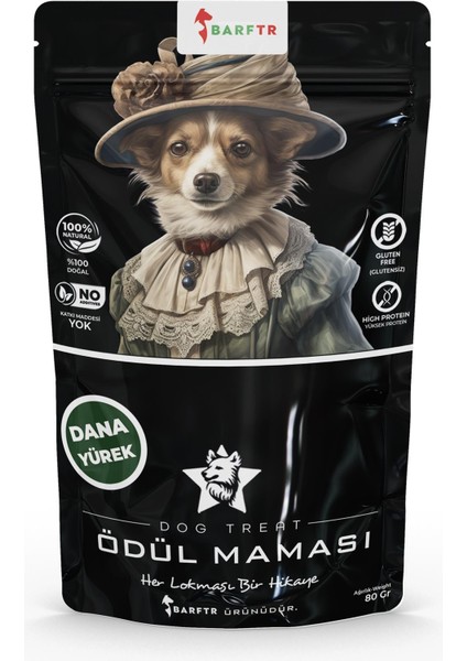 Dana Yürek Atıştırmalık Ödül Maması 80 gr
