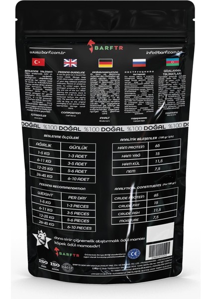 Dana Sinir Çiğnemelik Ödül Maması 80 gr