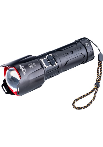 El Feneri - Zoomlu - Şarjlı 55 W - Metal Gövde