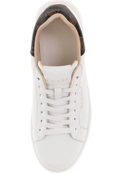 Kadın Winnie Sneaker - Beyaz/kahve fırsatları