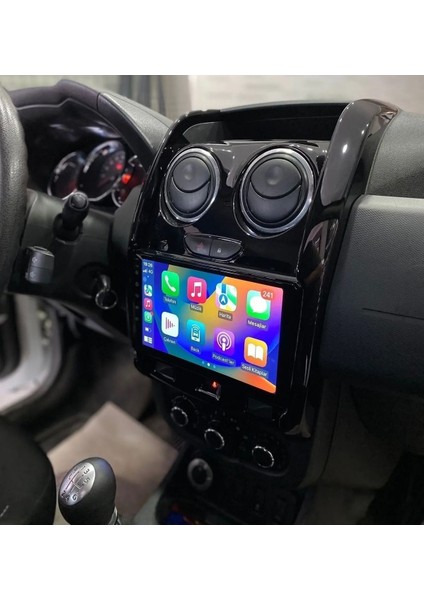 Dacia Duster 2014-2017 Android Multimedya 4gb RAM/64GB Carplay 9inc IPS Ekran Park Kamerası Hediye modelleri