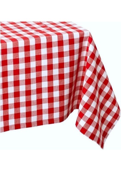 Şık ve dengeli masa örtüsü, ev dekoru aksesuarı, polyester, kırmızı renk fiyatları