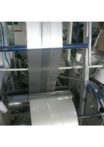 Şeffaf taşınma ve koruma poşeti 45x45 cm, dayanıklı plastik, turuncu renk