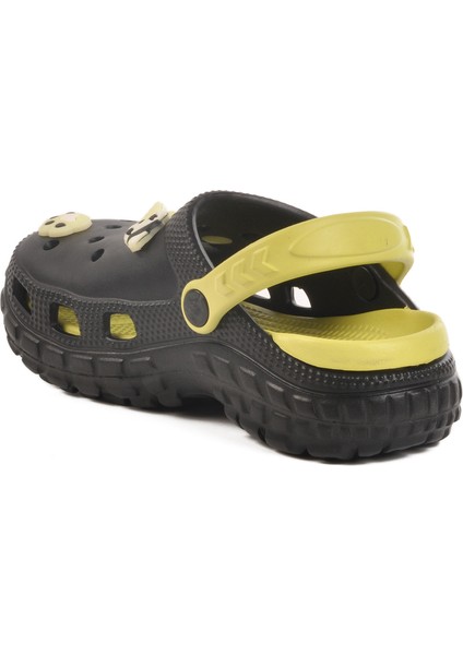 Siyah Eva Hafif Unisex Çocuk Sabo Terlik 960 P-F fırsatları