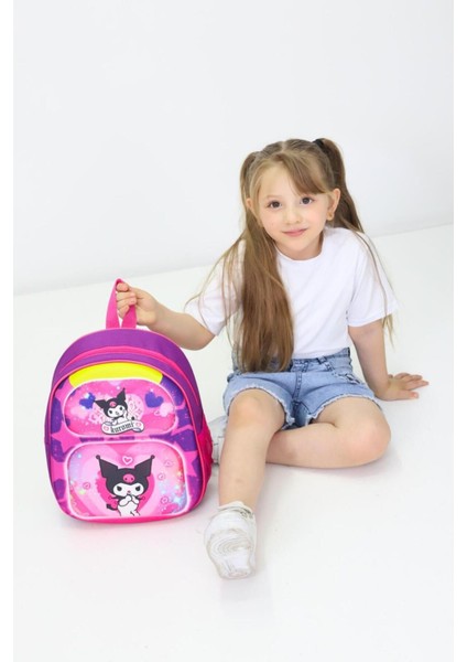 Kuromi Temalı Sevimli Ortopedik Anaokulu ve Ilkokul Çantası fiyatları