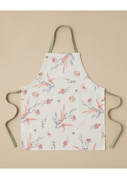 Yeşil polyester mutfak önlüğü 65x75 cm şık ve kullanışlı mutfak koruyucu