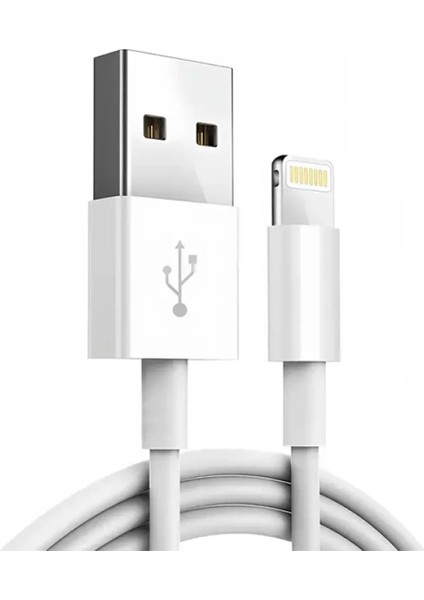 Apple iPhone Uyumlu USB To Lightning Şarj Kablosu – 1 Metre | Hızlı Şarj & Veri Aktarımı | iPhone Serisi ile Uyumlu Dayanıklı Kablo