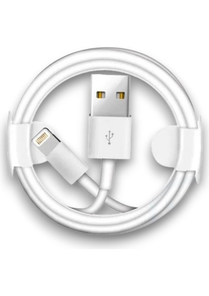 Apple iPhone Uyumlu USB To Lightning Şarj Kablosu – 1 Metre | Hızlı Şarj & Veri Aktarımı | iPhone Serisi ile Uyumlu Dayanıklı Kablo