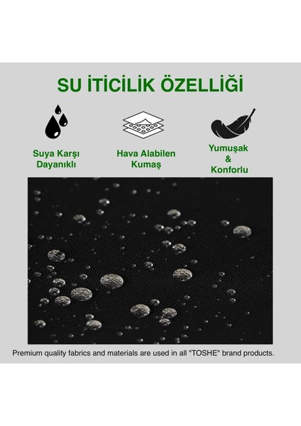 Suya dayanıklı, geniş cepli, kahverengi mutfak önlüğü, pamuk polyester, 60x30 cm fırsatları