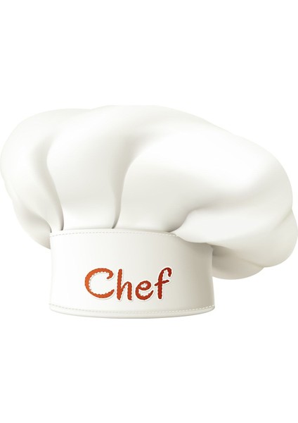 Beyaz aşçı şapkası, şık ve konforlu mutfak takımı, polyester, 55x13 cm fiyatları
