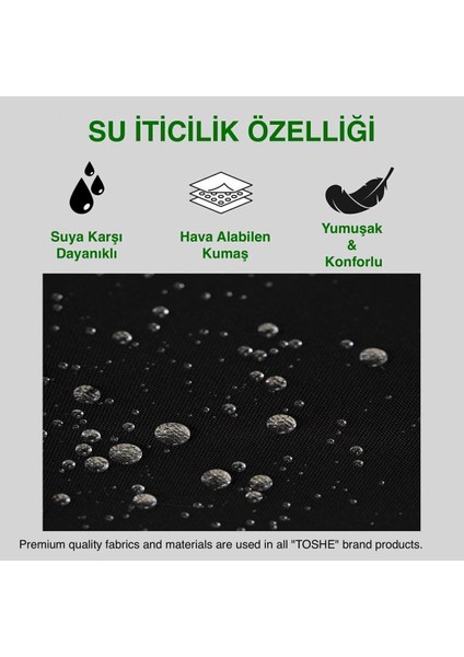 Suya dayanıklı mutfak önlüğü, geniş cepli, şık ve kullanışlı, 60x30, pamuk polyester siyah fırsatları