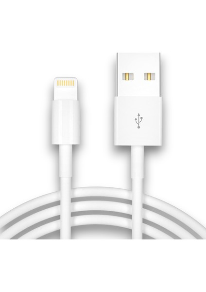 Apple iPhone Uyumlu USB To Lightning Şarj Kablosu – 1 Metre | Hızlı Şarj & Veri Aktarımı | iPhone Serisi ile Uyumlu Dayanıklı Kablo
